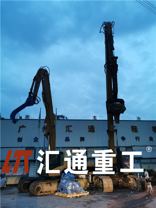 挖掘機(jī)打樁臂、打樁臂、打樁錘、挖掘機(jī)打樁臂廠家