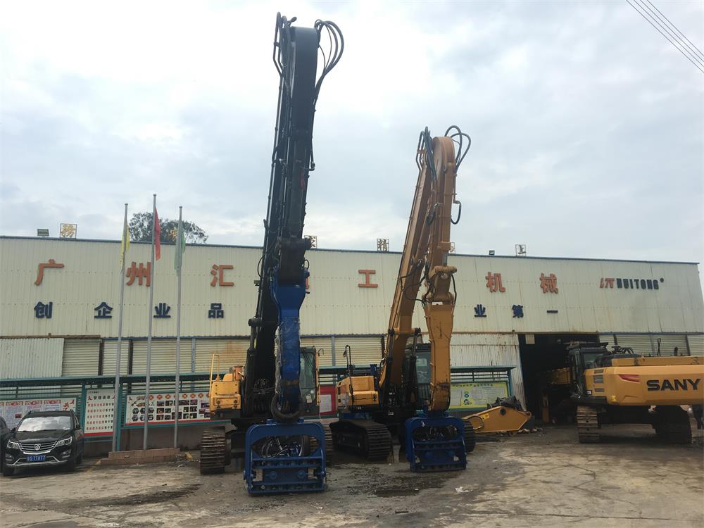 挖掘機(jī)打樁臂、打樁臂、打樁錘、挖掘機(jī)打樁臂廠家